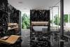 Керамогранит Ennface Marble ENMAR7005HG60120 Portoro Black High Glossy 60x120 фото 2