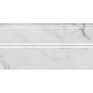 Плинтус Kerama Marazzi Коррер FMA033R Белый Глянцевый Обрезной 15x30