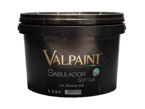 Перламутровая краска с песком Valpaint Sabulador Soft Lux Oro 200 1 л