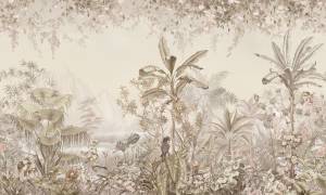Фреска Ortograf Aurora 34279 Dream island sepia Филиграна со стразами FM-F/S