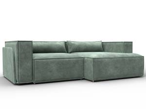 Диван угловой Лига Диванов Лига-061 131146L Зеленый