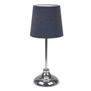 Настольная лампа Uniel UML-B309 E14 Chrome/Dark Blue