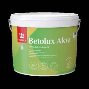 Краска для пола Tikkurila Betolux Akva Floor полуглянцевая база С 9 л