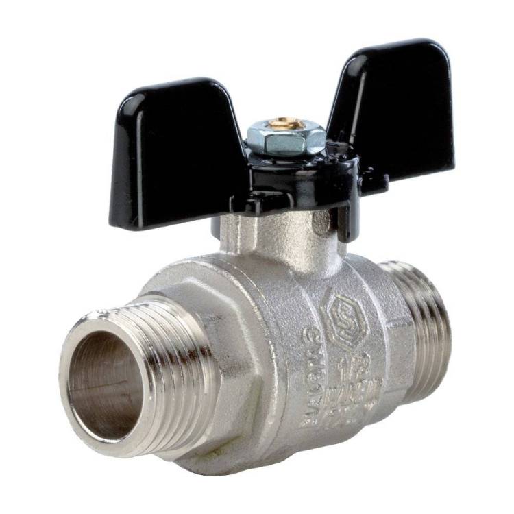 Кран шаровой Stout полнопроходной 1 1/4 НН, бабочка