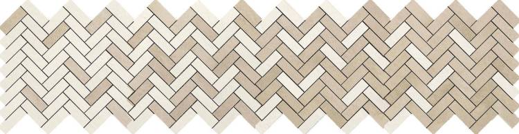 Мозаика RAGNO Terracruda R06A Mosaico Degrade Luce/Sabbia 33.2x128.8