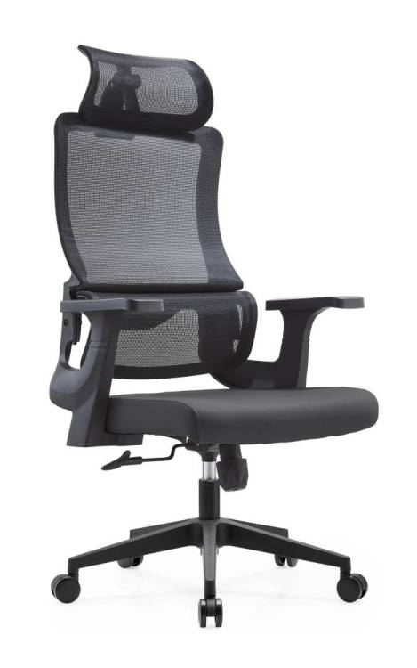 Кресло компьютерное Stool Group TopChairs Vantage WH-978A black черный