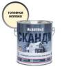 Антисептик для древесины кроющий акриловый Акватекс Сканди полуматовый, топленое молоко 2.5 л