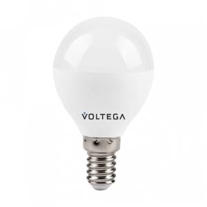 Лампа светодиодная Voltega Simple E14 10W 2800K матовая 8453