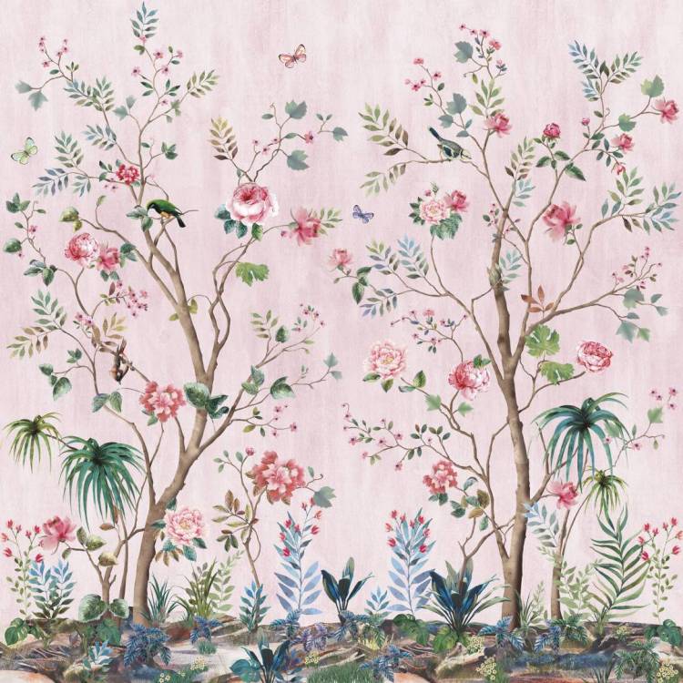 Бесшовные Eco обои Ortograf Flora 31150 Jasmine bone Гладь ОЕ-Р2