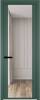 Межкомнатная дверь Profil Doors 2 AGP цвет профиля Зеленый воск, стекло безопасное 6 мм прозрачное 600x2000