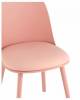 Стул Stool Group Fog SL-7022DP pink 90531 пластик пыльно-розовый с подушкой фото 7
