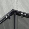 Душевой уголок MaybahGlass MGY-1334-6 стекло графит, 1000x1000x1950 фото 6