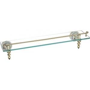 Полка прямая (стеклянная) 60 см Savol 68b S-06891B золото
