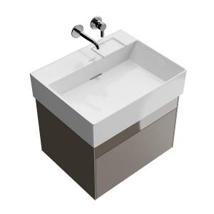 Тумба с раковиной Kerama Marazzi Logica песчаный, 60 см, раковина LO.wb.60.0