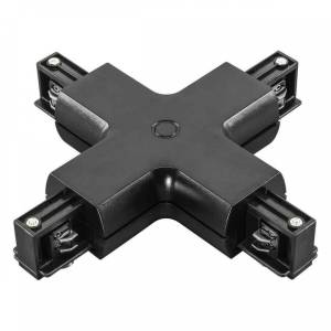 Коннектор X-образный Lightstar Barra Black 504147