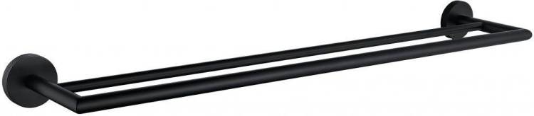 Держатель для полотенца Allen Brau Priority 6.31012-31 двурядный, черный матовый