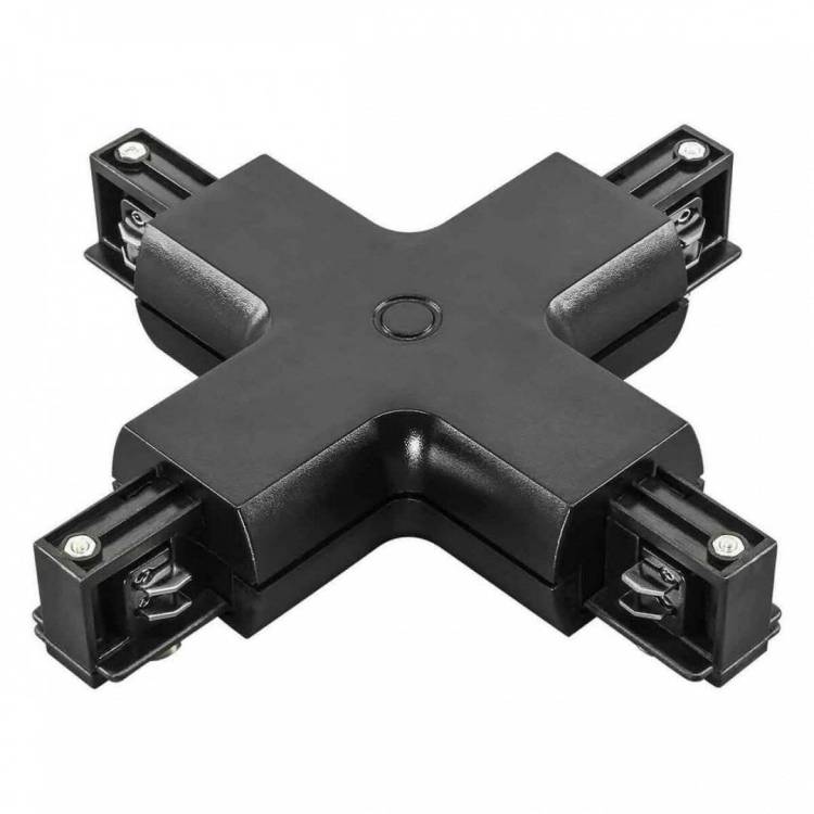 Коннектор X-образный Lightstar Barra Black 504147