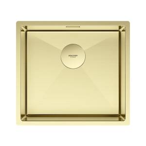 Мойка кухонная Paulmark Next 48 Uni PM214844-LG Светлое Золото, 48x44