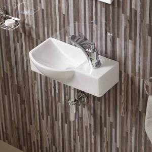 Раковина Weltwasser WW Aisbach 10000008687 7940 GL-WT правая, 40 см