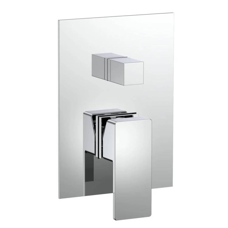 Смеситель для душа AQUAme Savona AQM8808CR с внутренней частью, хром