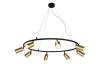 Подвесной светильник Crystal Lux Clt 015C8 D800 Bl-Go фото 2