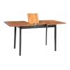 Стол Tetchair Соната Люкс 25166 антик, черный, массив сосны 120(150)x75x75 фото 3