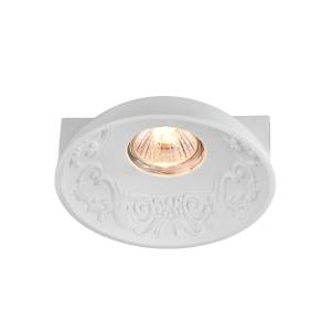 Встраиваемый светильник Maytoni Gyps Classic DL278-1-01-W