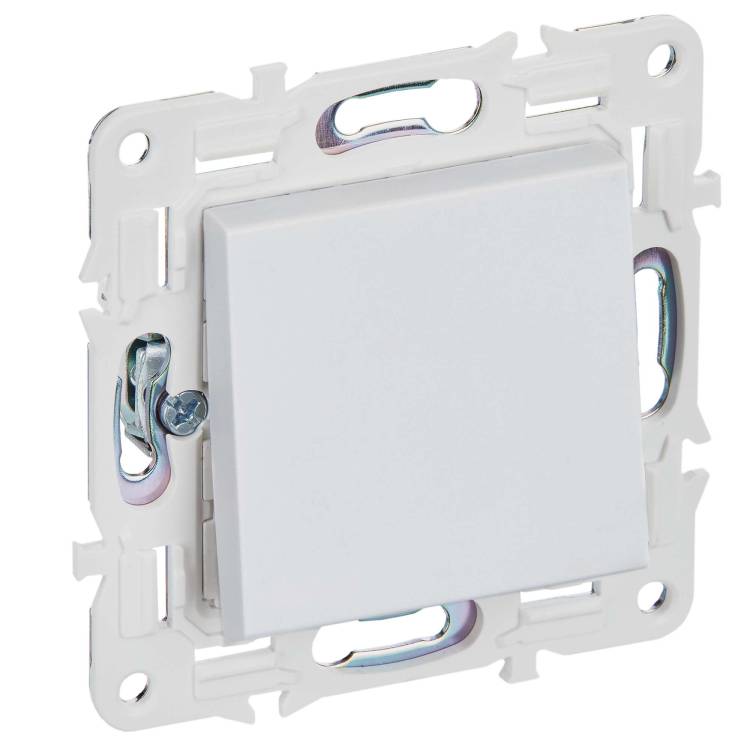 Выключатель 1-клавишный перекрестный IEK Skandy SK-V13-0-10-K01 арктический белый