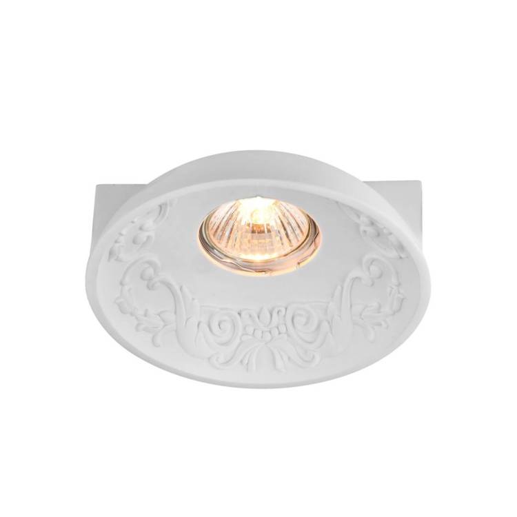 Встраиваемый светильник Maytoni Gyps Classic DL278-1-01-W
