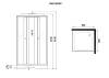 Душевая кабина Niagara Promo P90/13Q/MT 90x90x215 фото 12