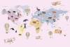 Фреска Ortograf Для самых маленьких 33732 Карта с достопримечательностями 3 Филиграна со стразами FM-F/S