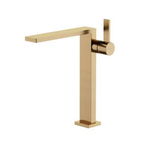 Смеситель для раковины Sancos Линн (Linn) SC9020BB высокий, брашированная бронза