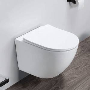 Унитаз подвесной Cerutti Spa Sella Aria 7183 безободковый, с микролифтом