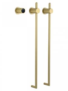 Полотенцесушитель электрический Wonzon & Woghand Leipzig WW-AL3621-BG золото