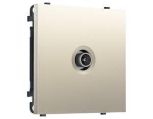 Комплект механизма TV розетки оконечной Ambrella Volt Sigma MS553010 шелк