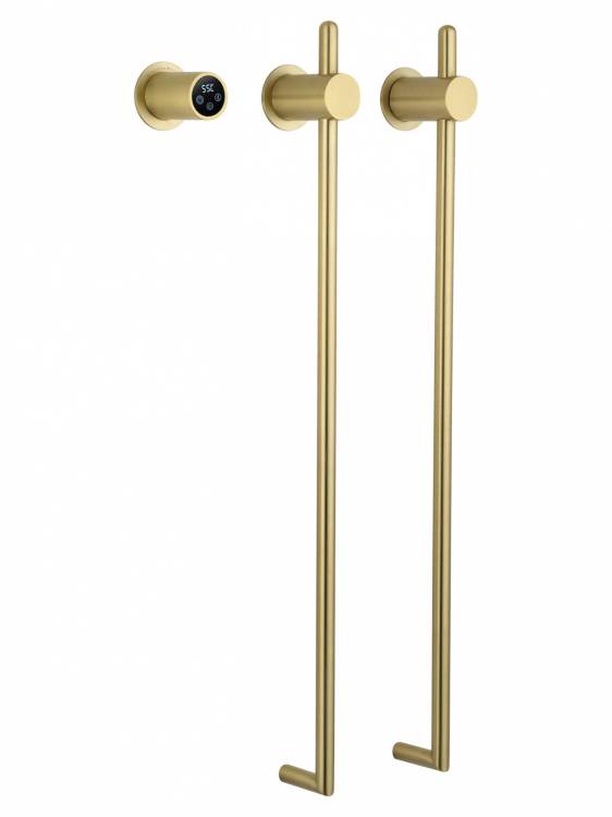 Полотенцесушитель электрический Wonzon & Woghand Leipzig WW-AL3621-BG золото