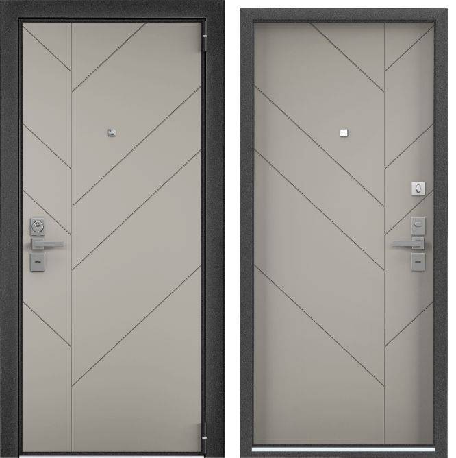 Входная стальная дверь Torex ULTIMATUM NEXT 867914 ПВХ Крема/ПВХ Крема 2050x880