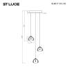 Подвесная светодиодная люстра ST Luce Waterfall SL6017.101.03 фото 2