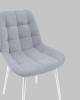 Стул Stool Group Флекс N AV 405N-N24-KP3-02 светло-серый, белые ножки фото 8