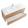 Тумба с раковиной BelBagno MARINO 120 подвесная, Rovere Bianco фото 3