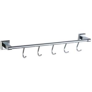 Планка с крючками (5 крючков) Savol 95 S-009575 хром
