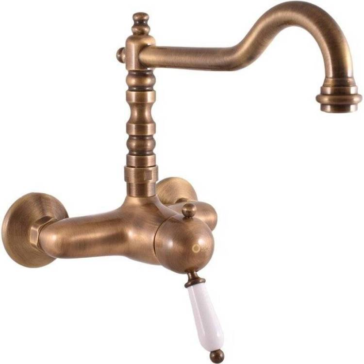 Смеситель для кухни Rav Slezak Labe L502.5/28SM бронза