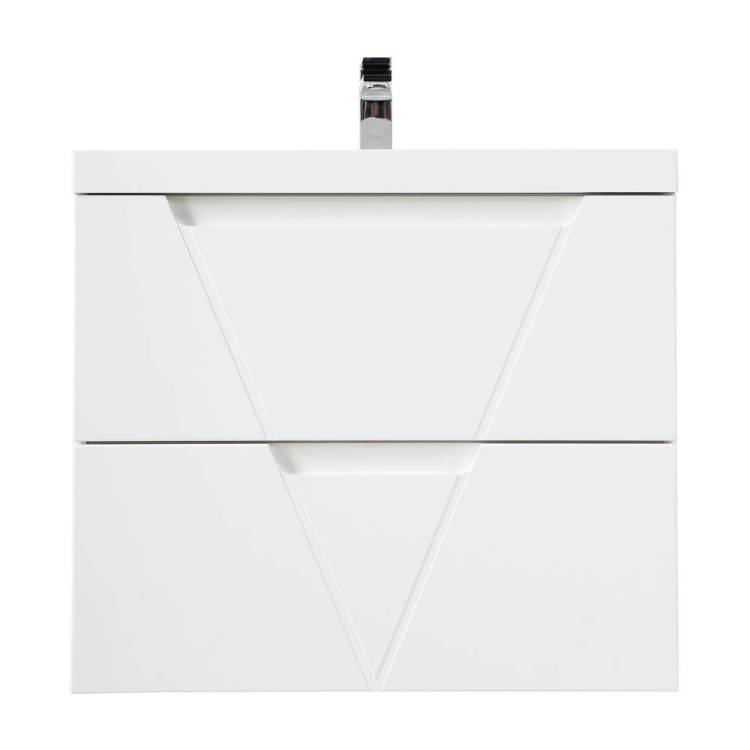 Тумба под раковину BelBagno VITTORIA-800-2C-SO-BL Bianco Lucido, 80x57x45