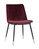 Набор из 2 стульев Stool Group Мелисса FDC8028 RED FUT-66 X2 бордовый фото 2