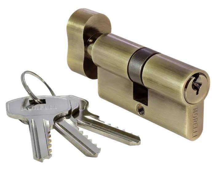 Цилиндр ключевой Morelli HS 60CK AB Античная бронза