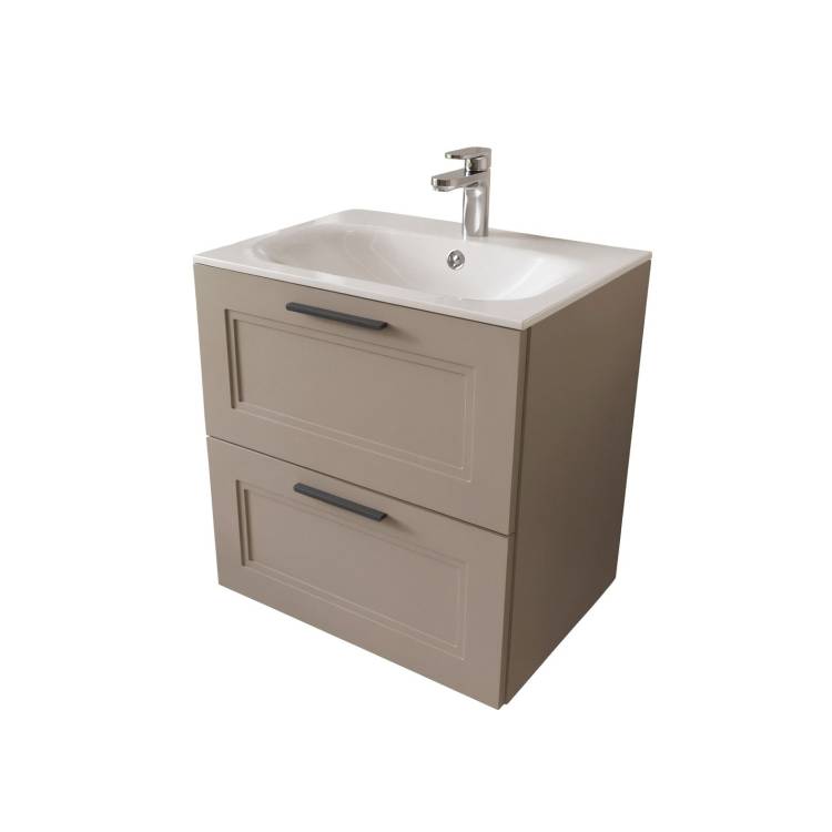 Тумба с раковиной Terminus Classik CLA10602200501O капучино , 60x62