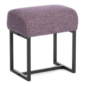 Пуф Tetchair Charli lux 25123 VT shape wood rose, велюр, букле