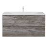 Тумба под раковину Cezares MOLVENO-100-2C-SO-LG Legno Grigio, 100x50x50