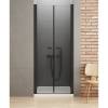 Дверь в нишу NEW TRENDY NEW SOLEO BLACK двойные двери 110x195 D-0217A (черный) фото 2