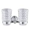 Стакан Rose RG1122 двойной, хром